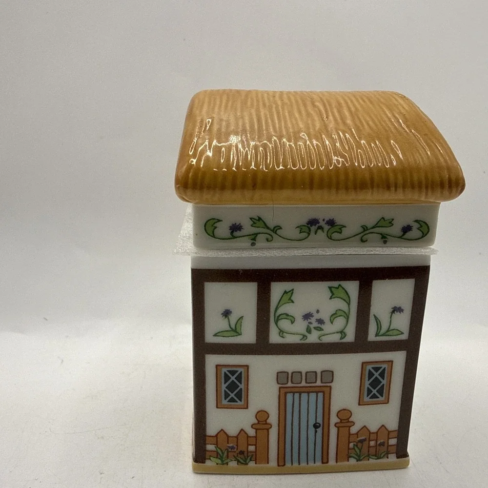 Lenox‎ CANTERBURY CROSSING Spice Village Jar PARSLEY Never Used